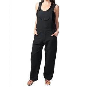 NEW ARK IMPORTS women's ella overalls in black
